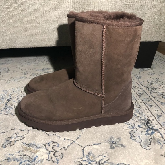 UGG Classic Short II Burnt Cedar - Picture 4 of 10